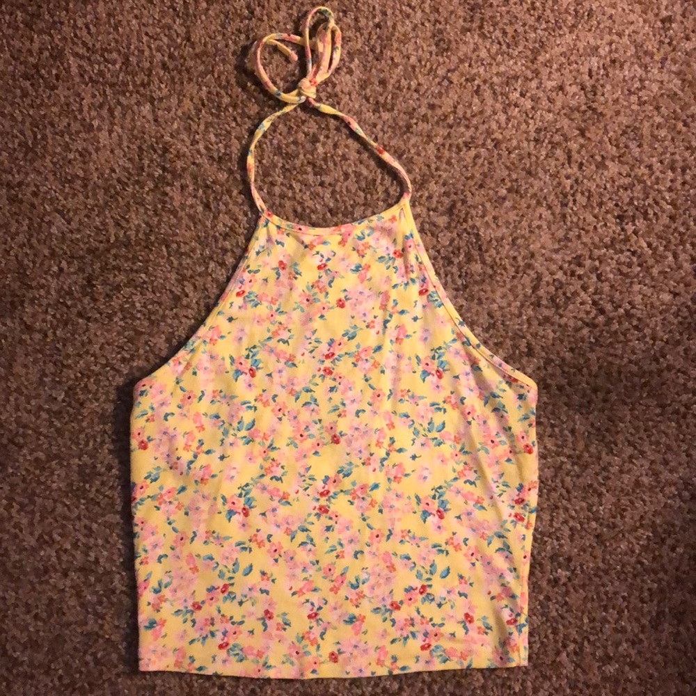 Halter crop top